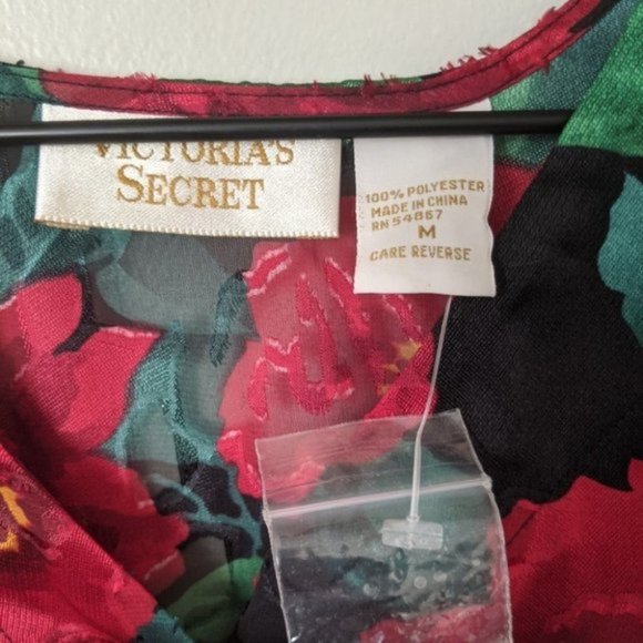 Victoria's Secret Floral Night Shirt M NWT - Picture 3 of 5